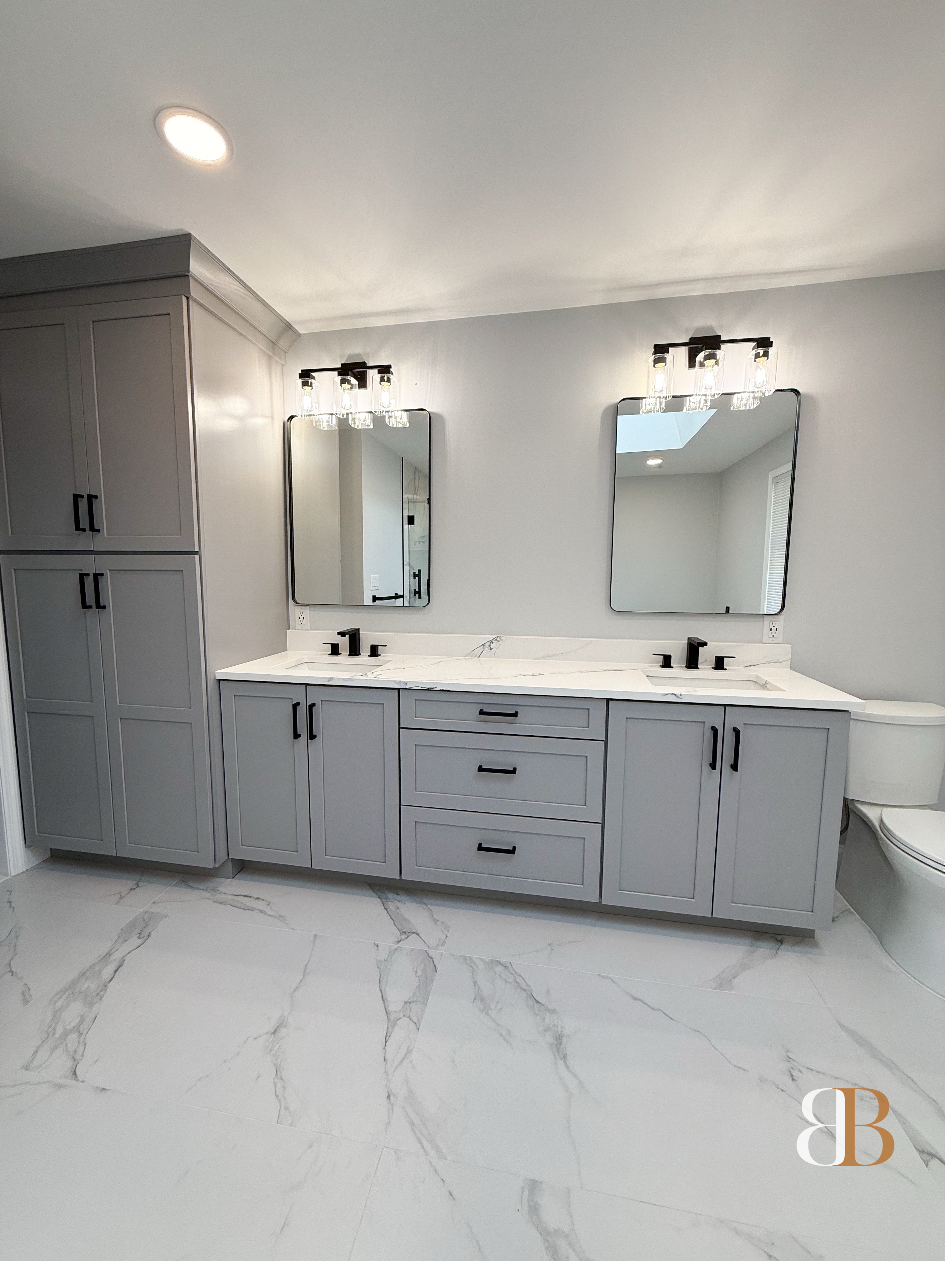 Classic bathroom remodel in Bryn Mawr by B&B Associates Creations — photo 5